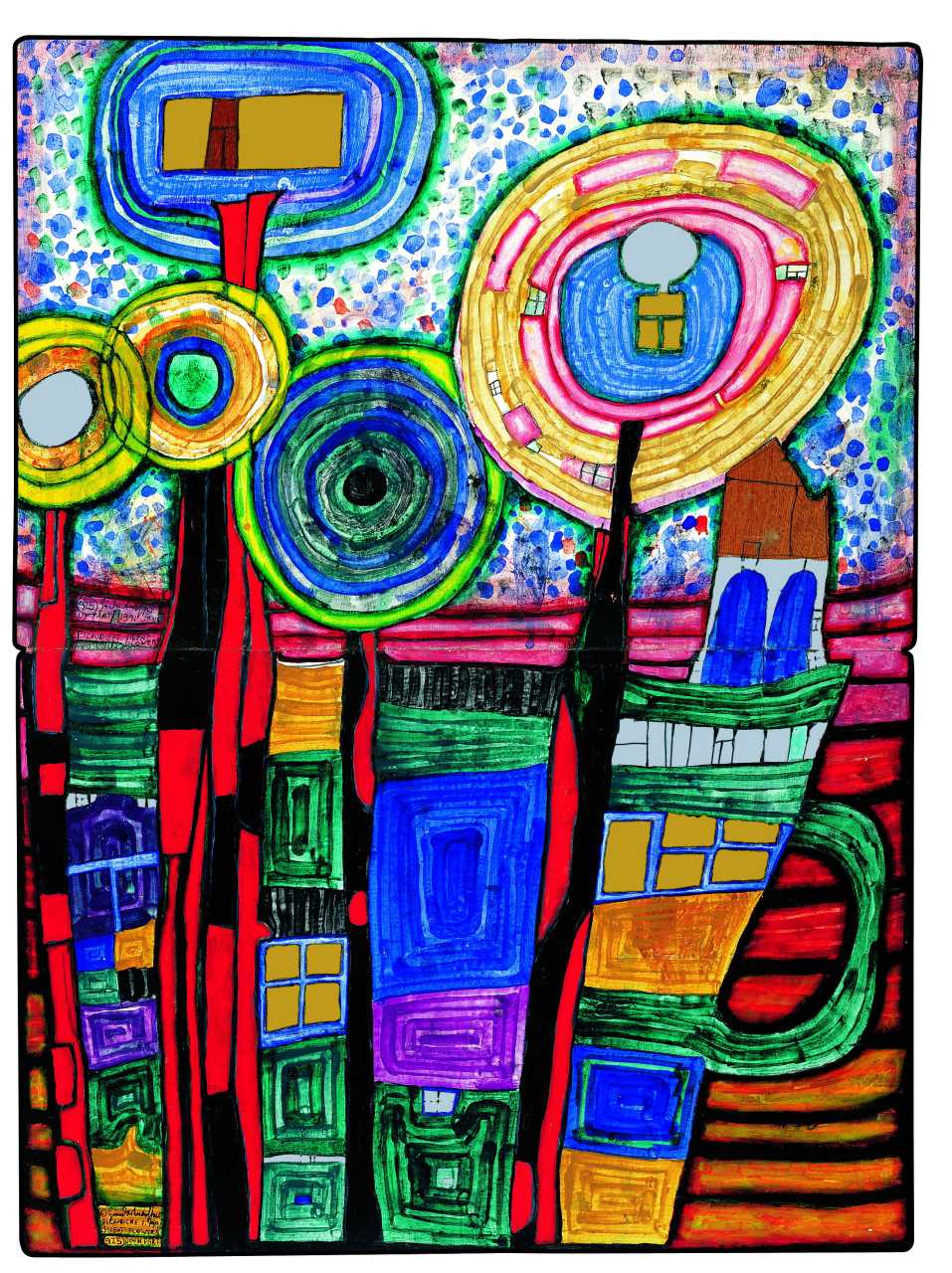 Hundertwasser SILENT FLOWERS
